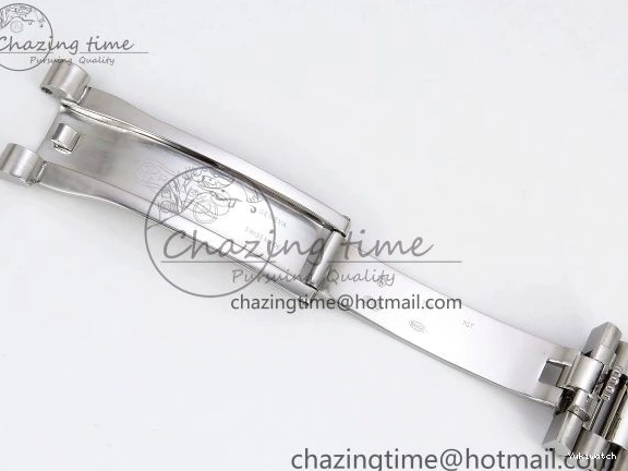 904L VR3255 DayDate SS President Green on Steel (Gain 40 Arabic Dial Weight) JDF Bracelet V3 0304